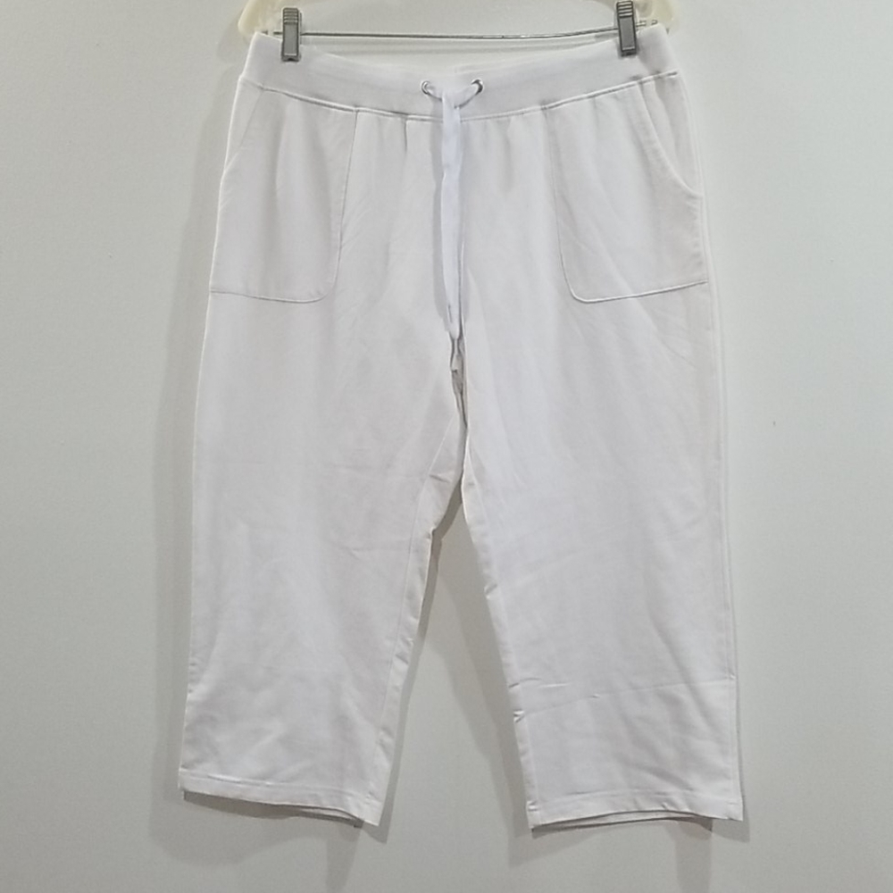 Prestige edge women's white capris